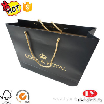 Custom printed shopping paper bag